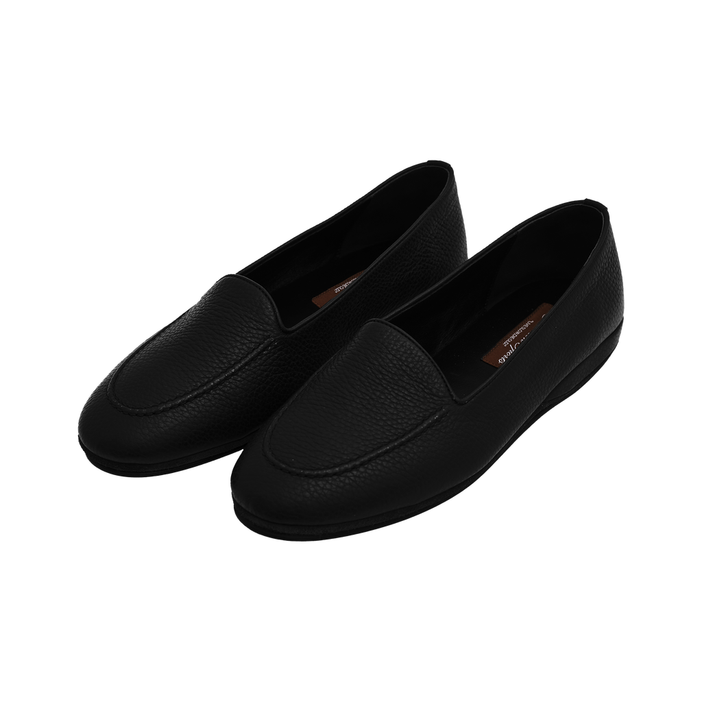 Alfresco Loafer - Black Deerskin