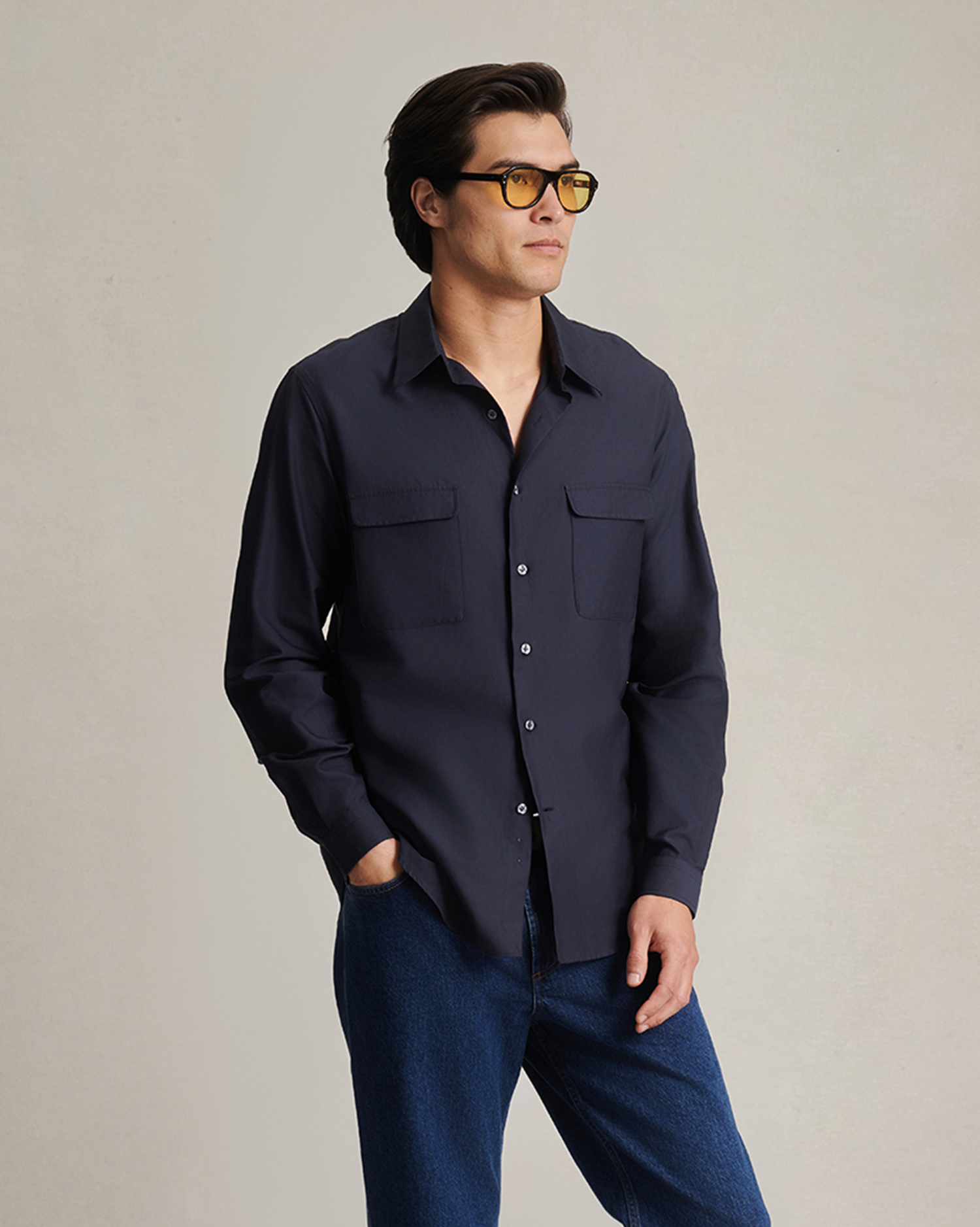 Bonnard Shirt - Navy