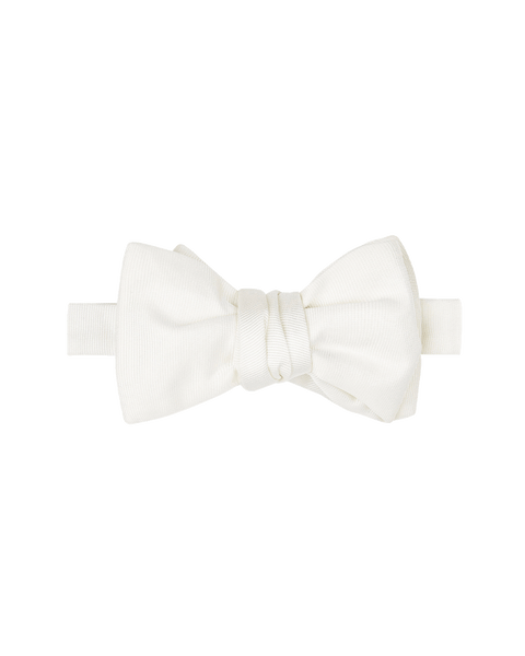 white tie bow