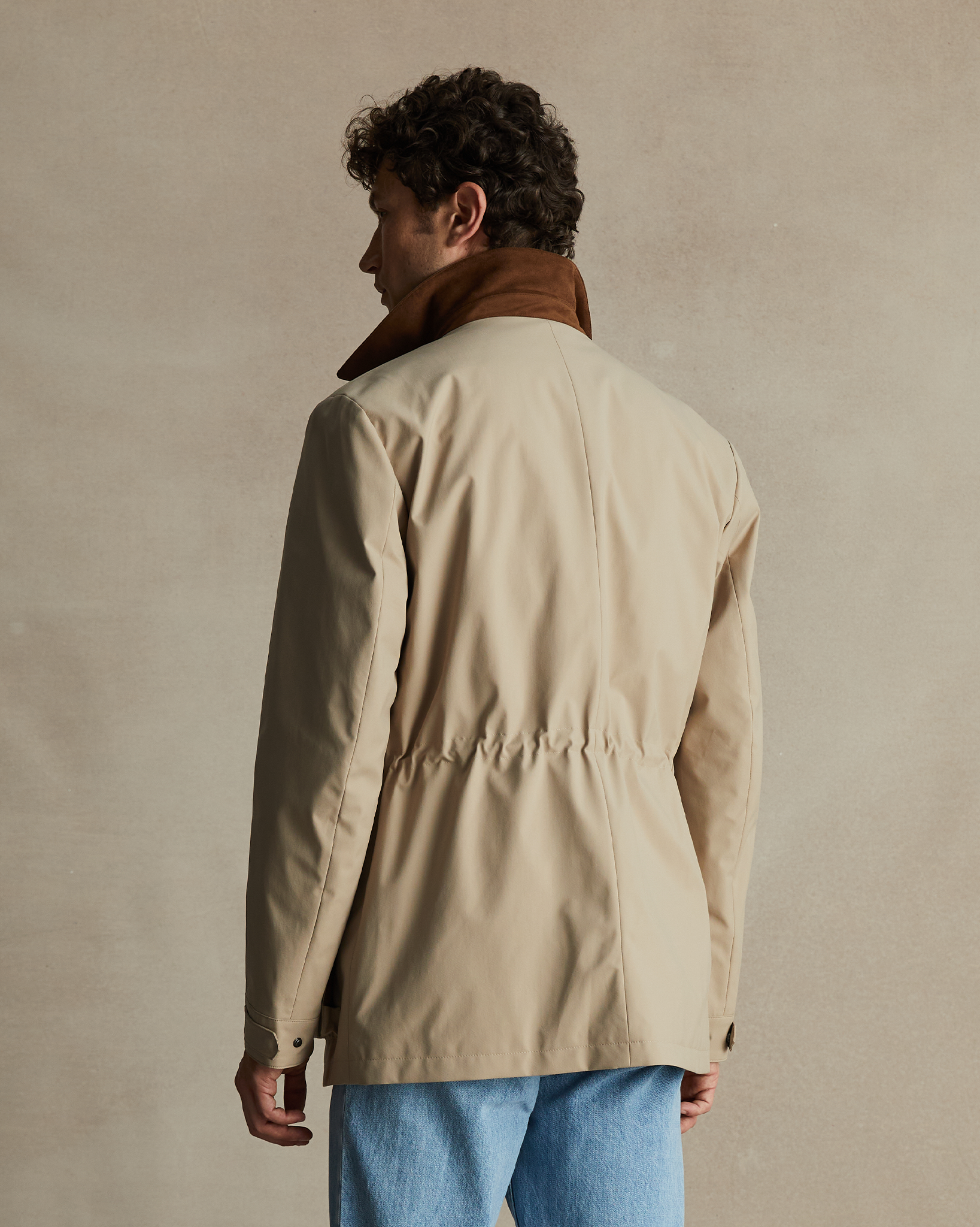 Technical Field Jacket - Beige | P Johnson