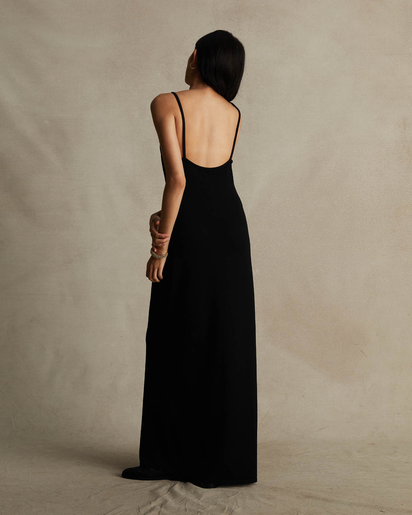 Black Lucia Camisole Dress