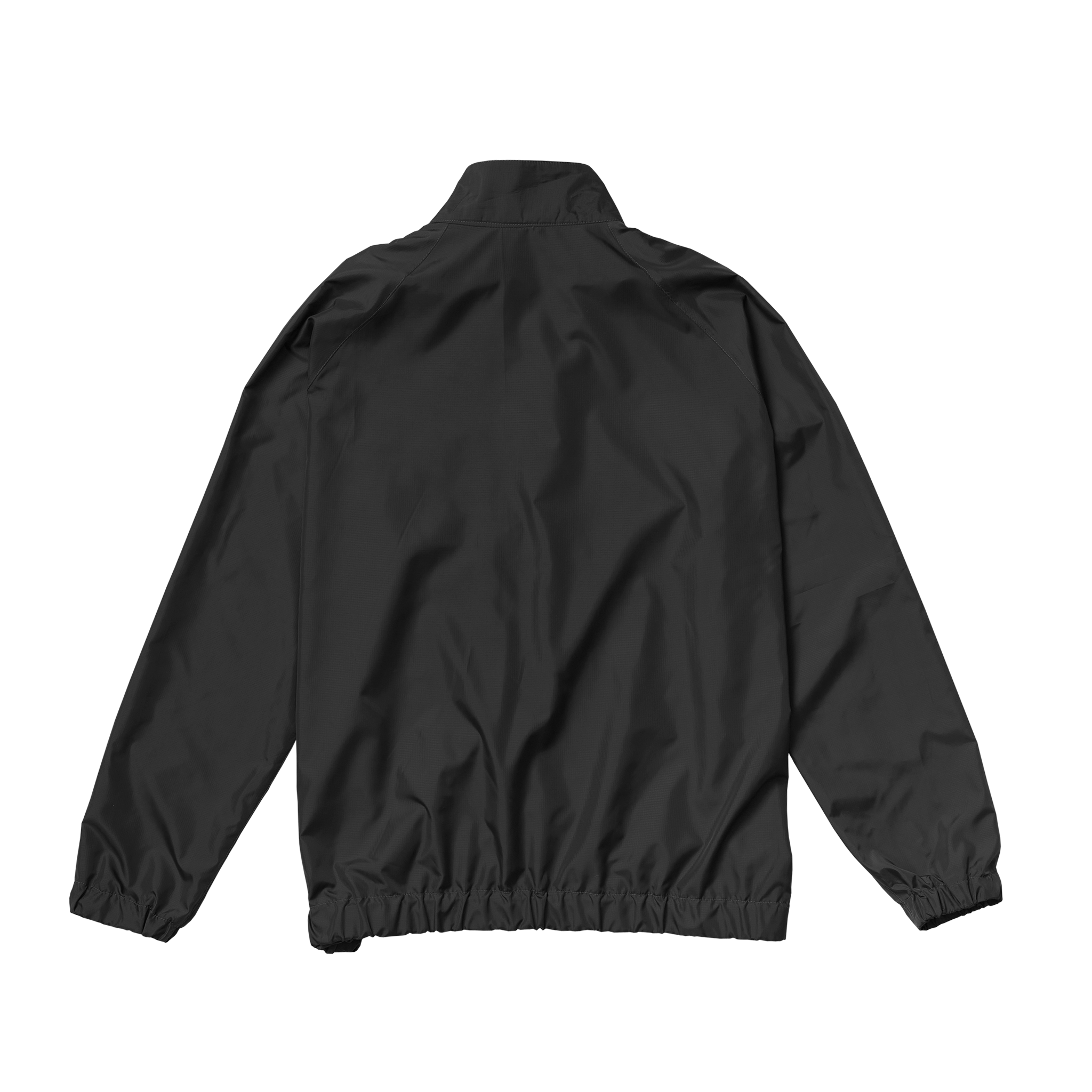 Black Shiny Quarter Zip | P Johnson