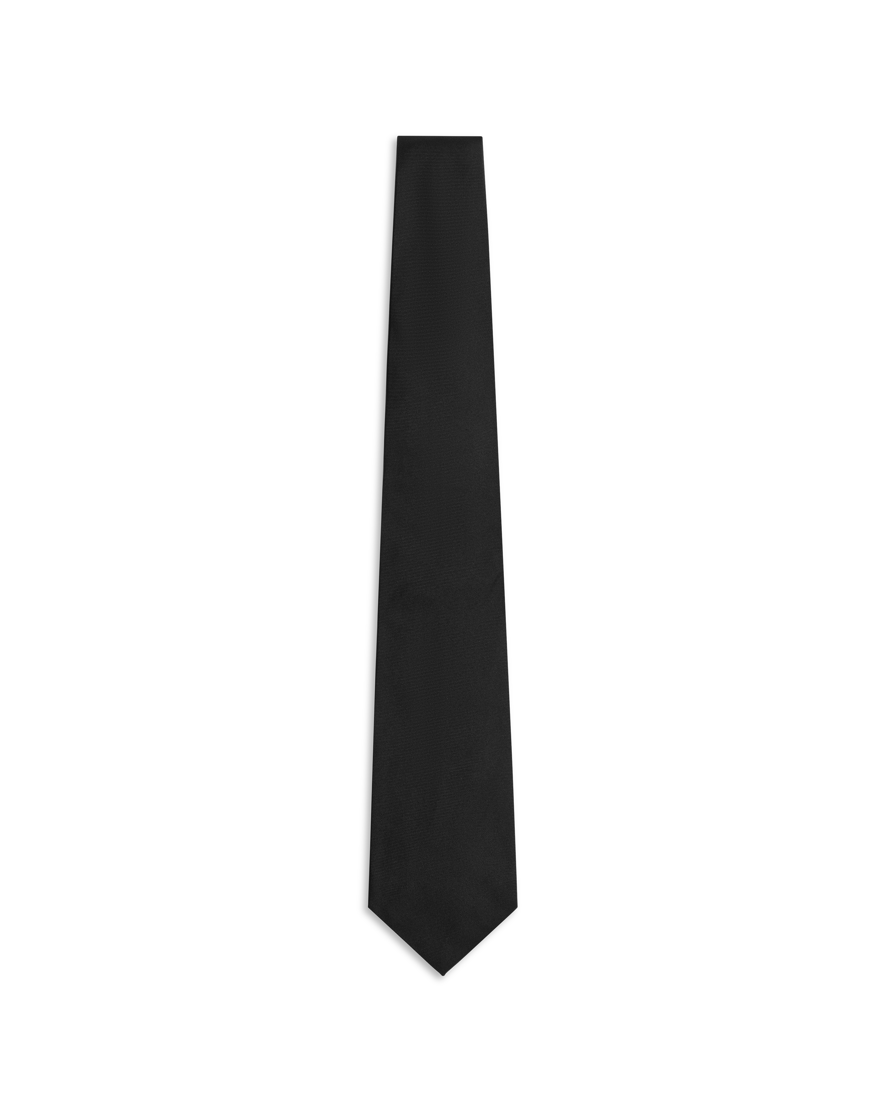 Black Silk Tie