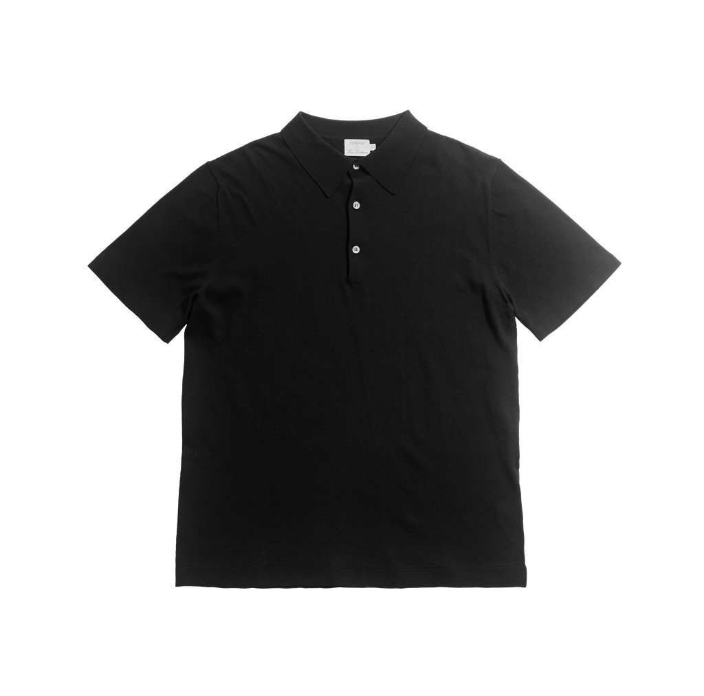 Ice Cotton Polo - Black