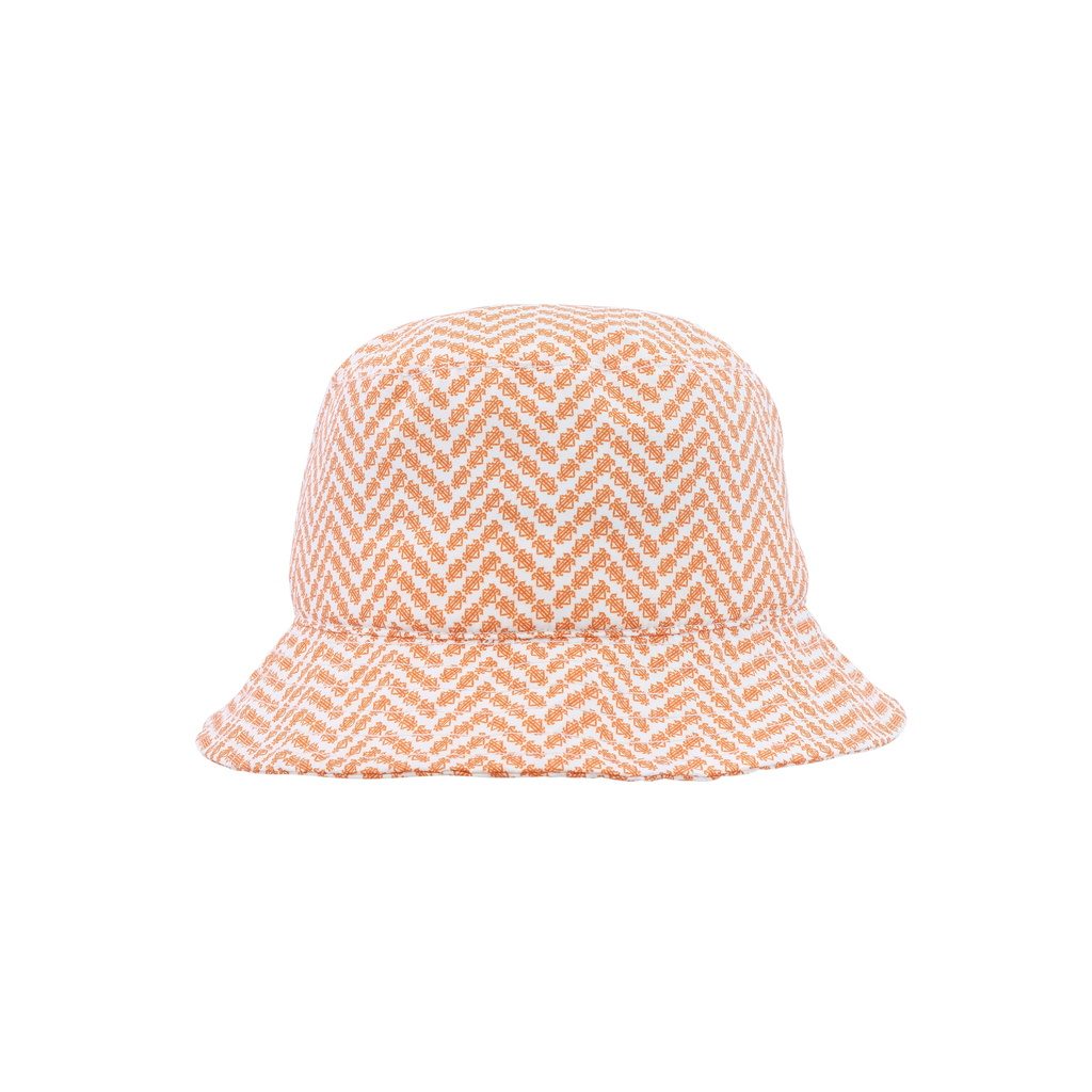 Orange GHT Herringbone Bucket Hat