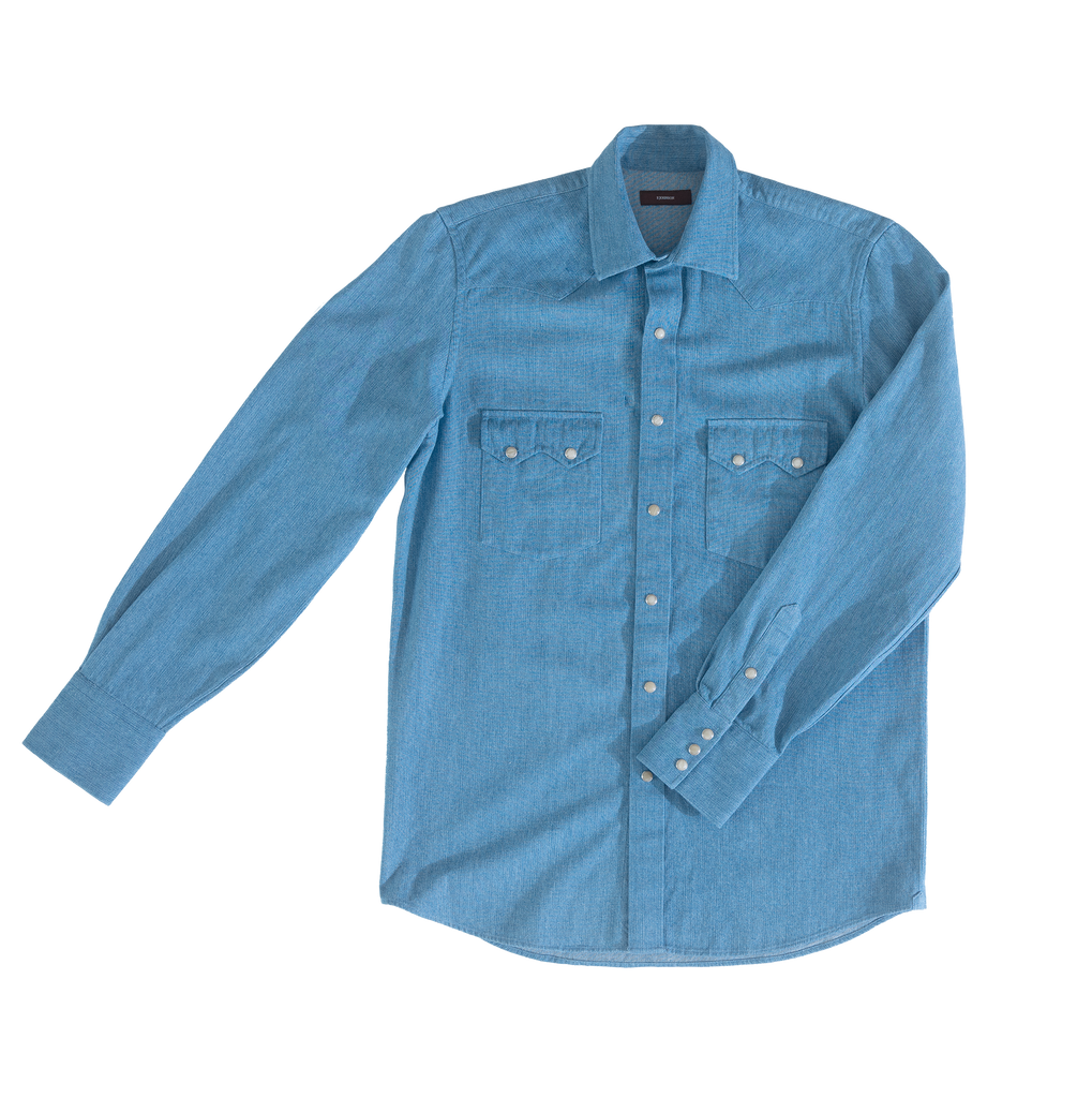 Heavy Denim Western Shirt