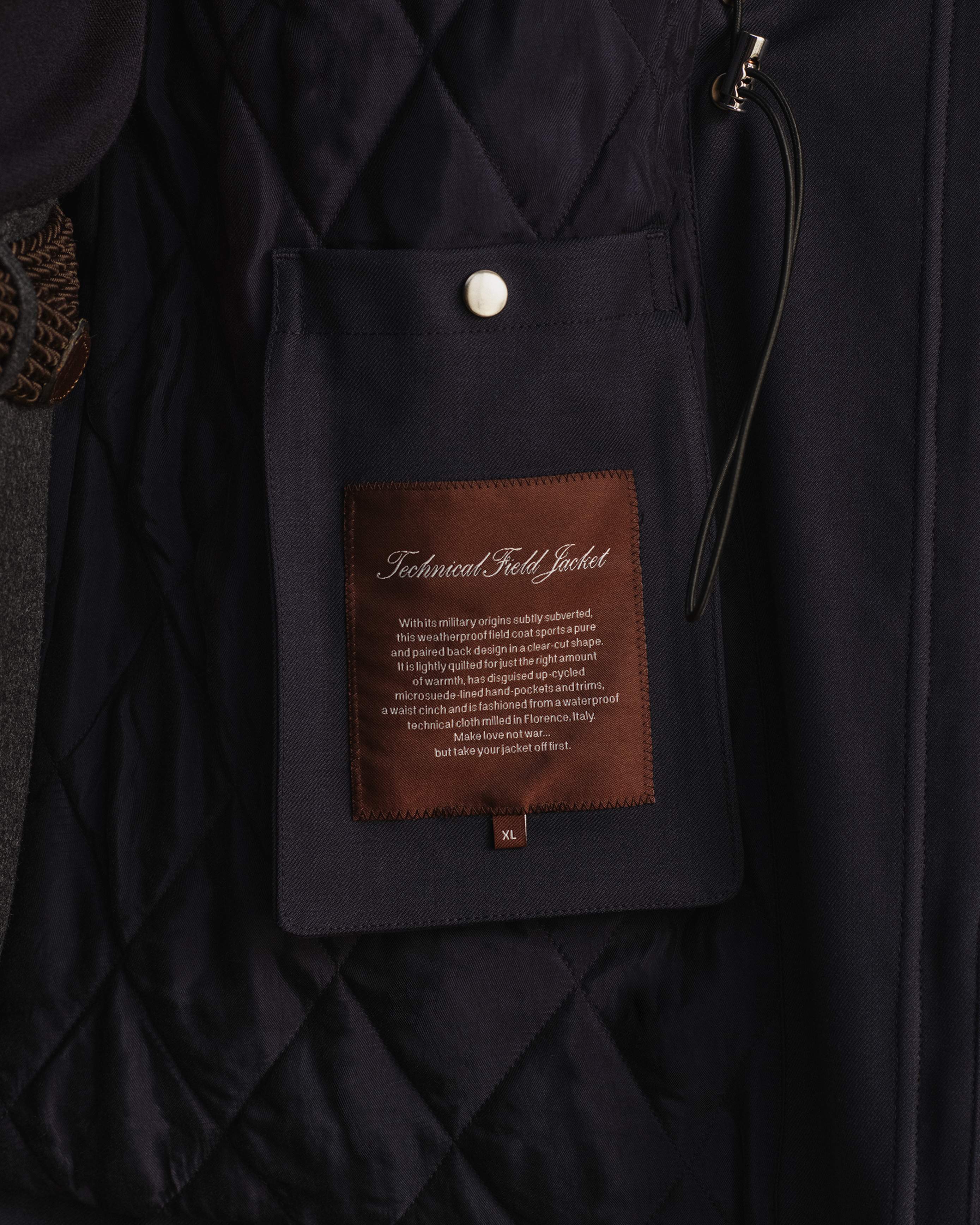 Bonded Field Jacket - Navy