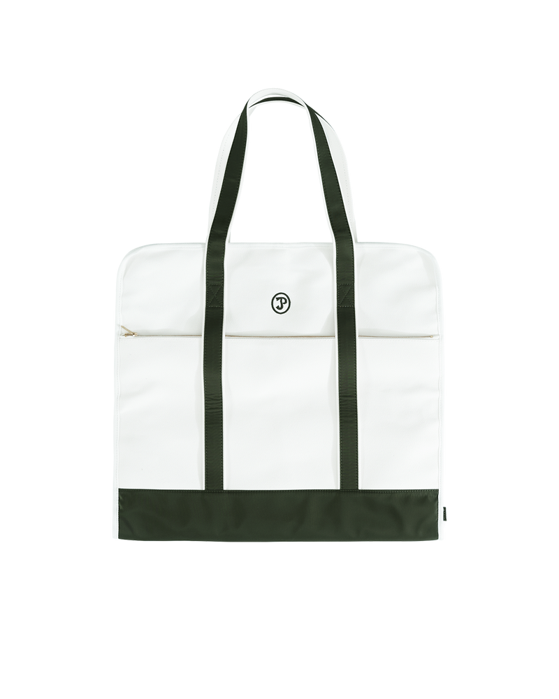 Suit Travel Bag - Off White / Olive