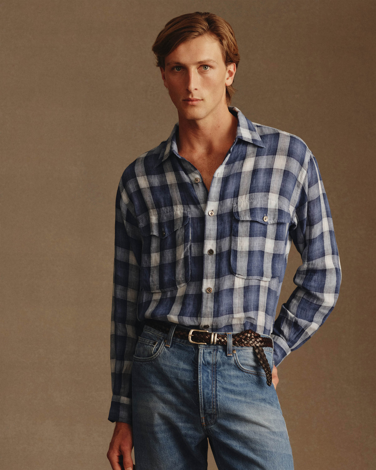 Willis Shirt - Blue Plaid