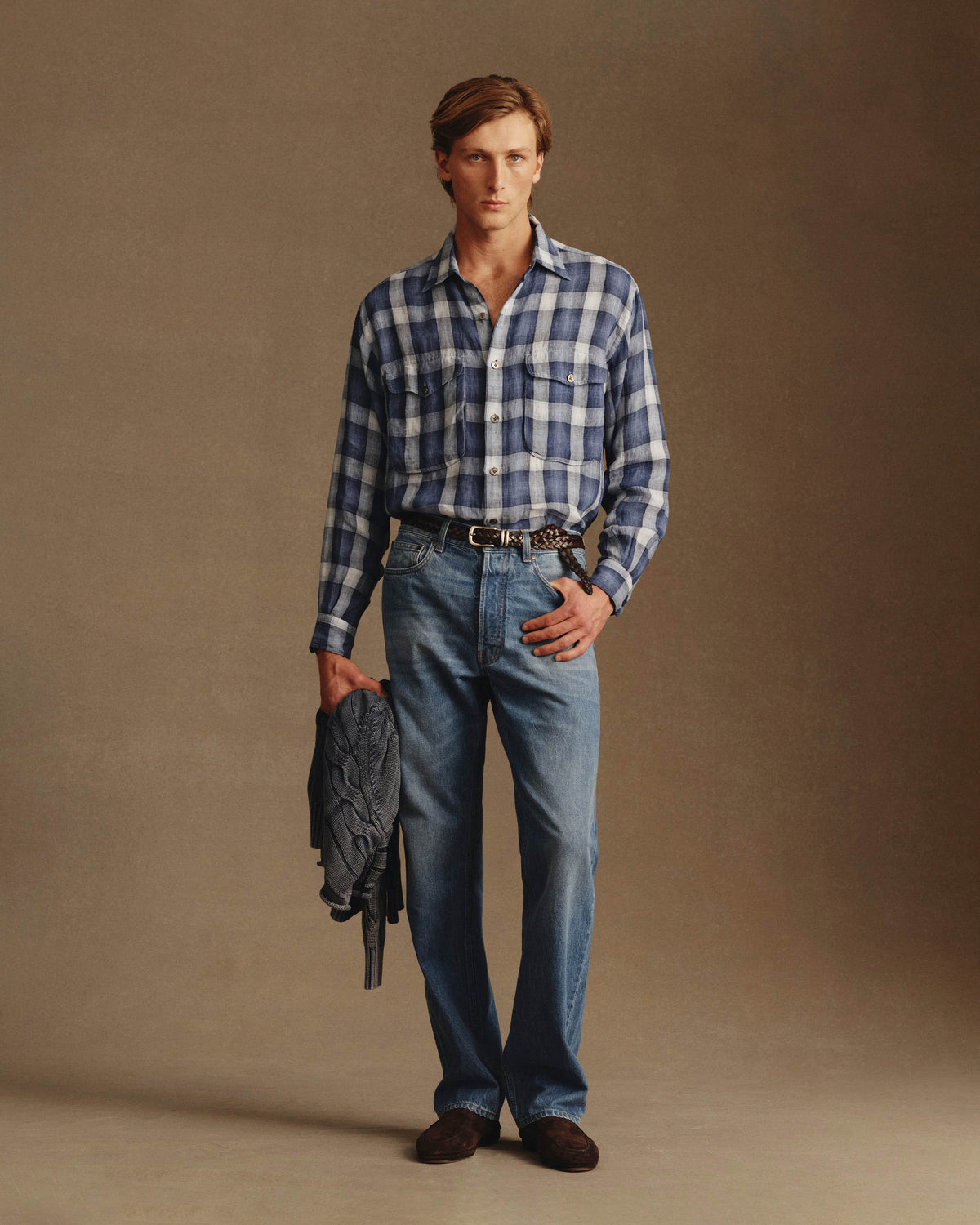 Willis Shirt - Blue Plaid