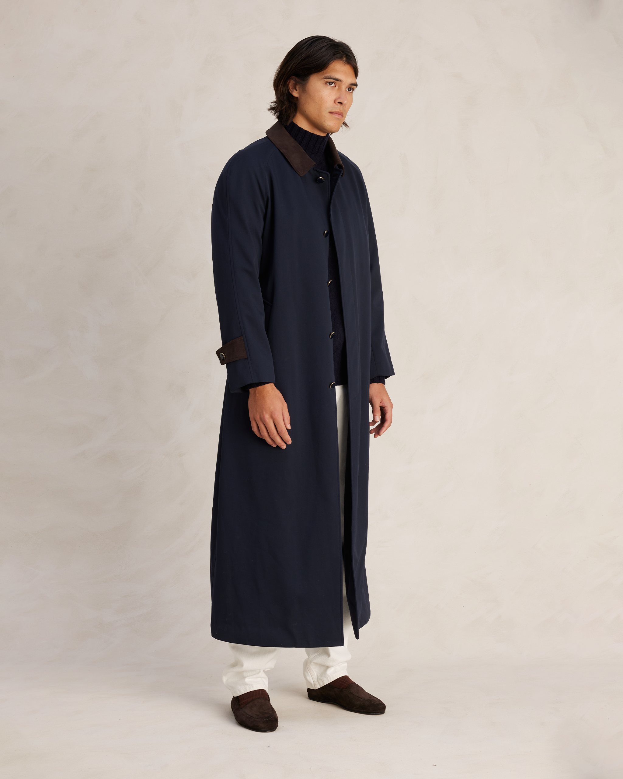 新製品情報も満載 Navy Technical Raglan Coat | P Johnson ジャケット・アウター