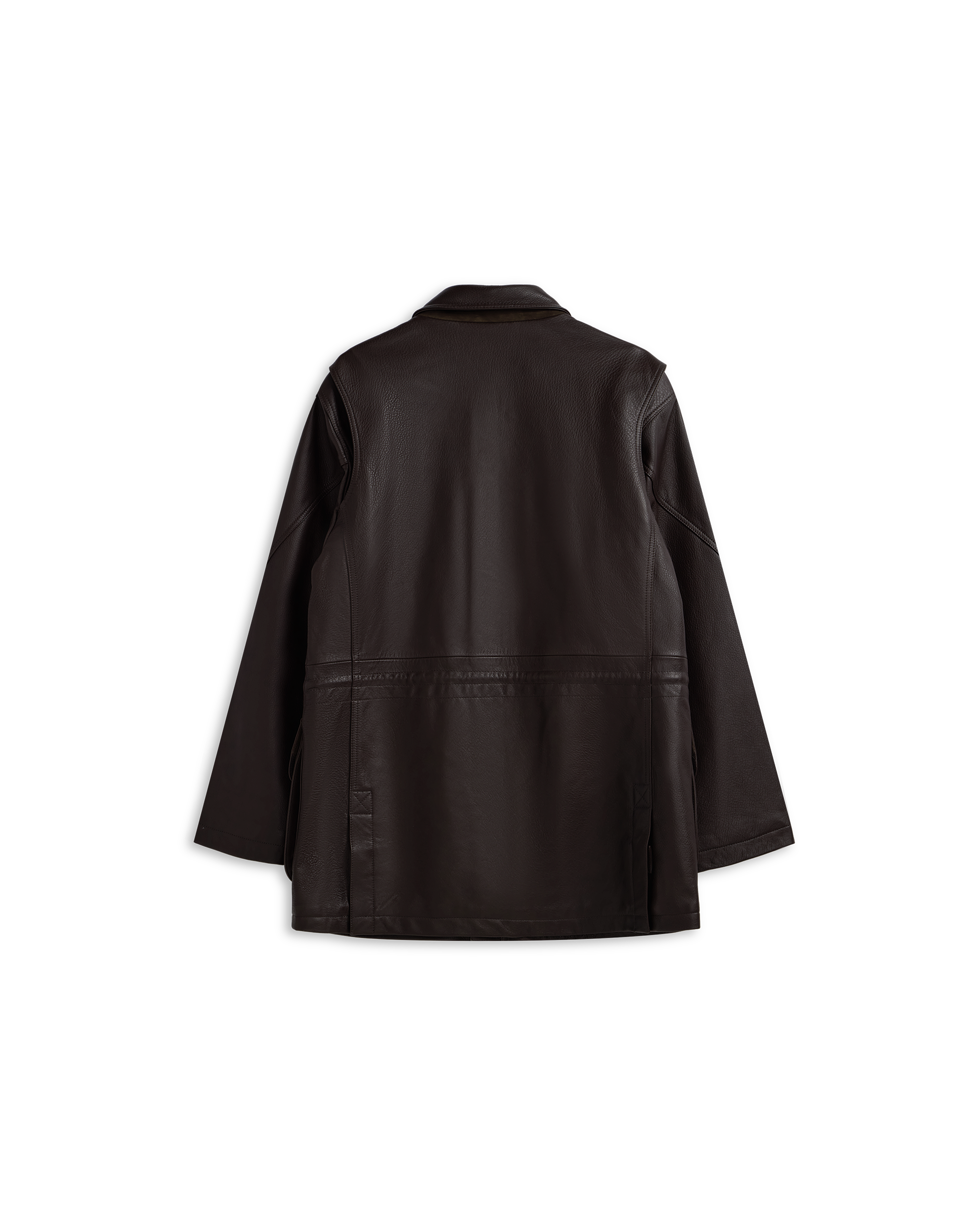 Campagna Coat - Chocolate Leather