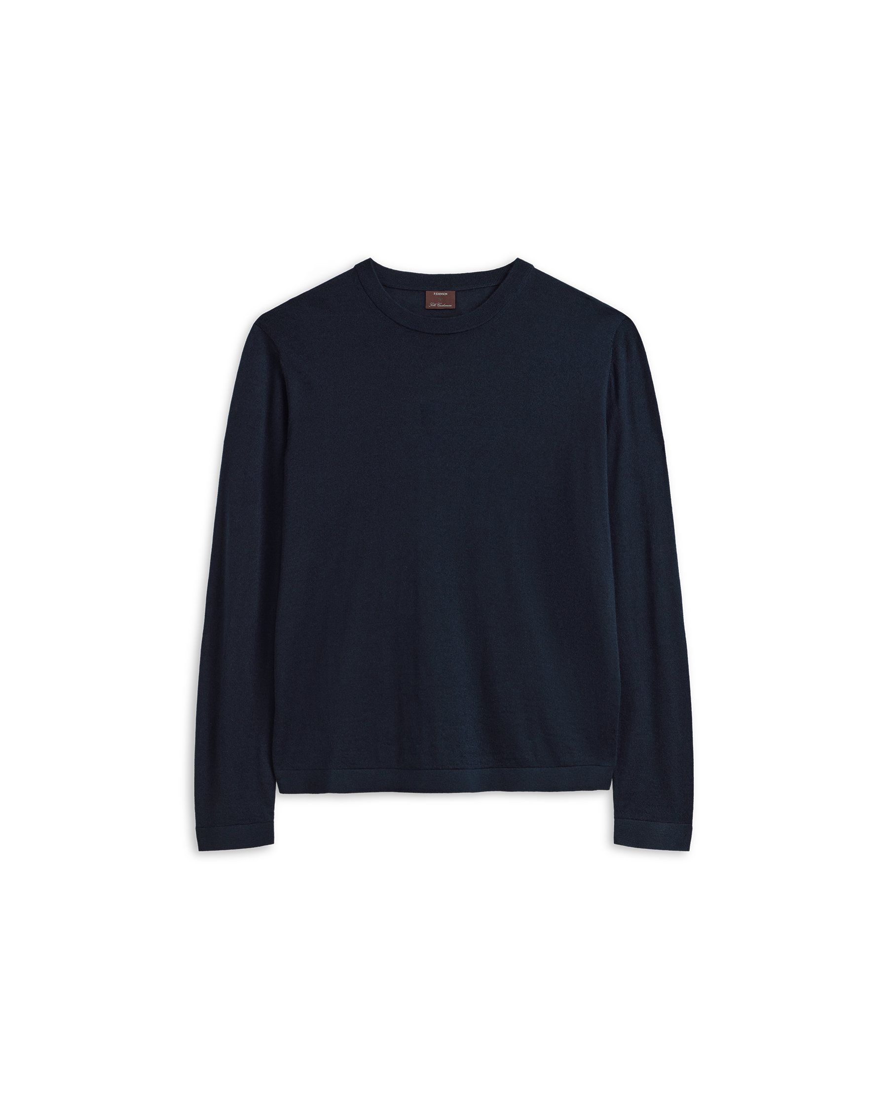 Cashmere Silk Superfine Crew Neck - Navy