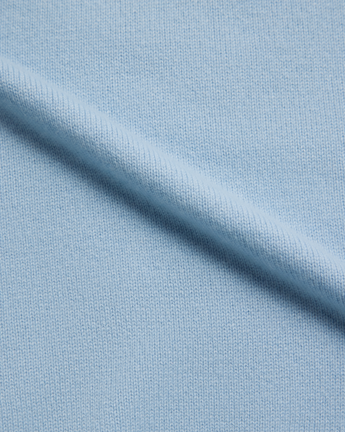 Cashmere Crew Neck - Powder Blue