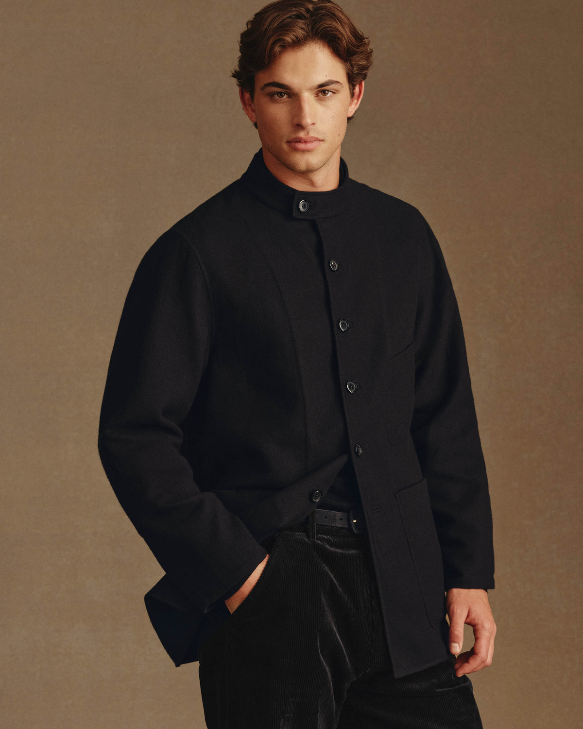 Double Face RD Jacket - Navy