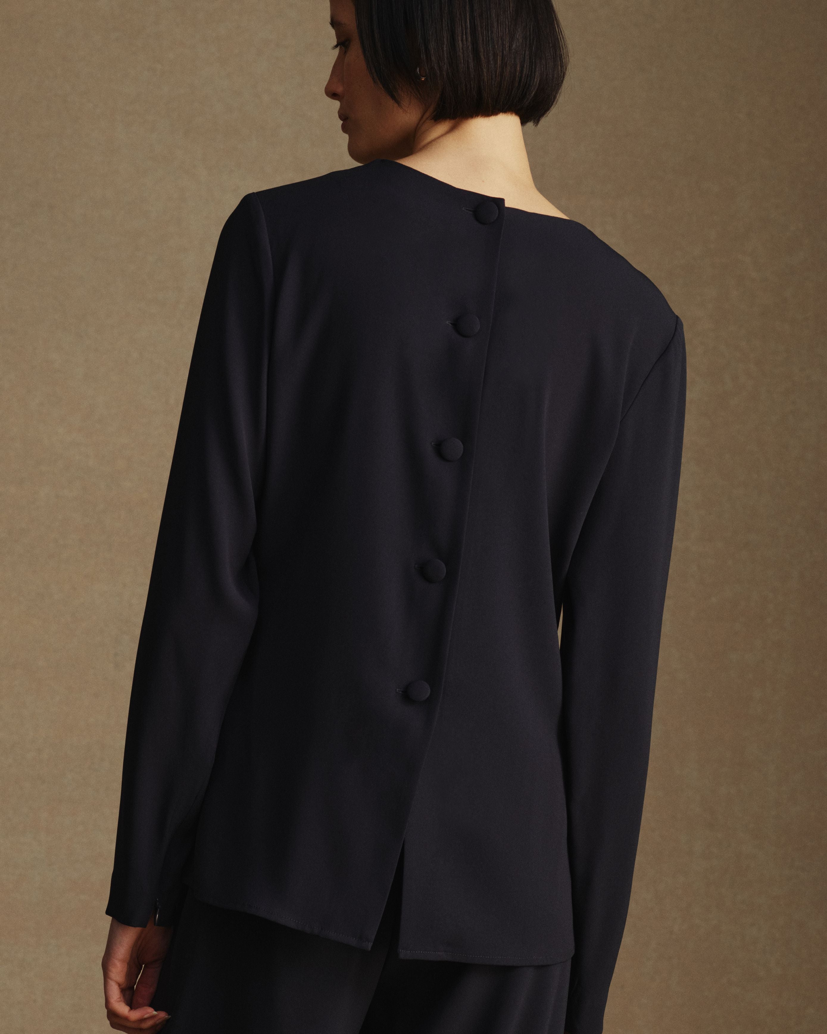 Eliza Top - Navy