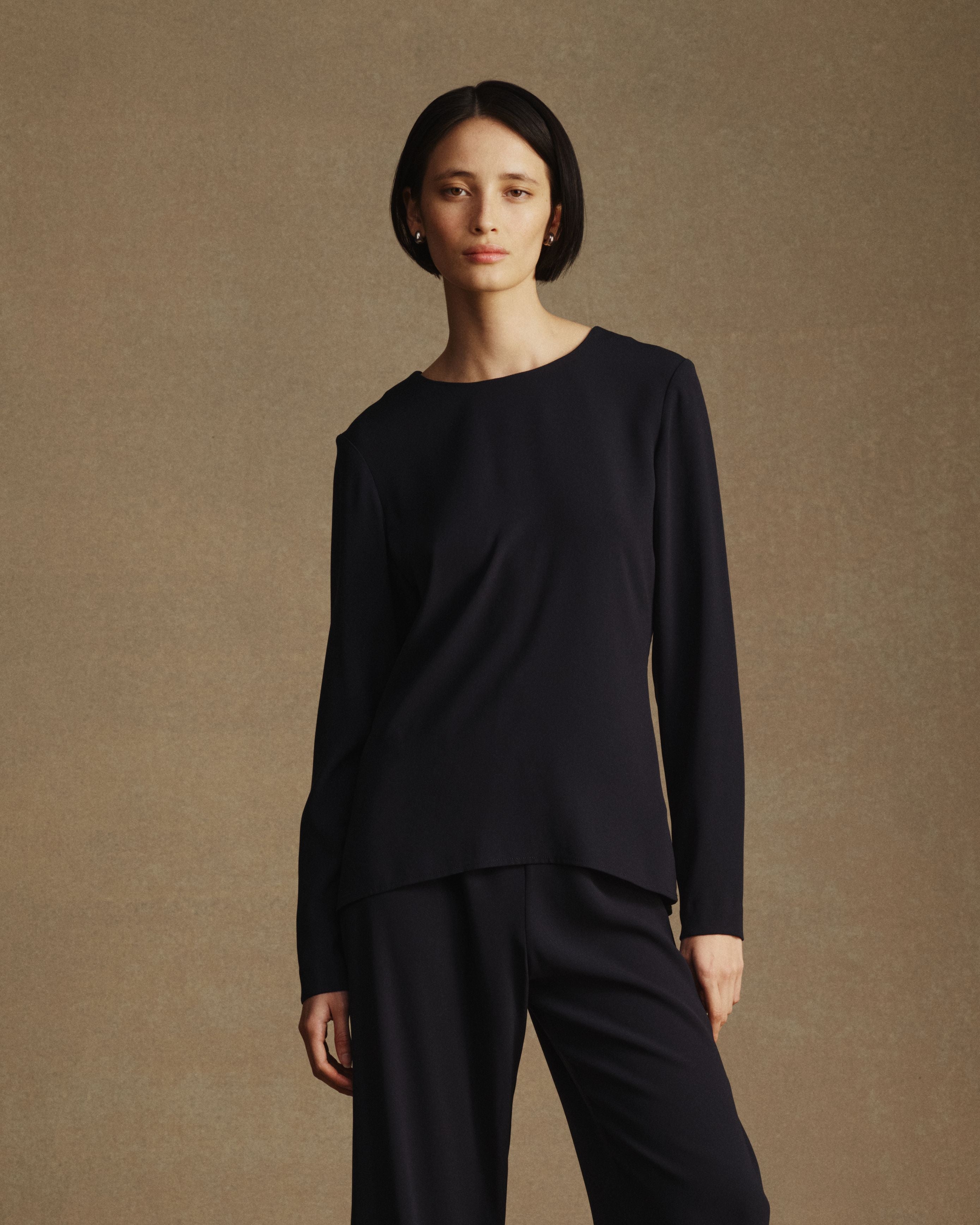 Eliza Top - Navy