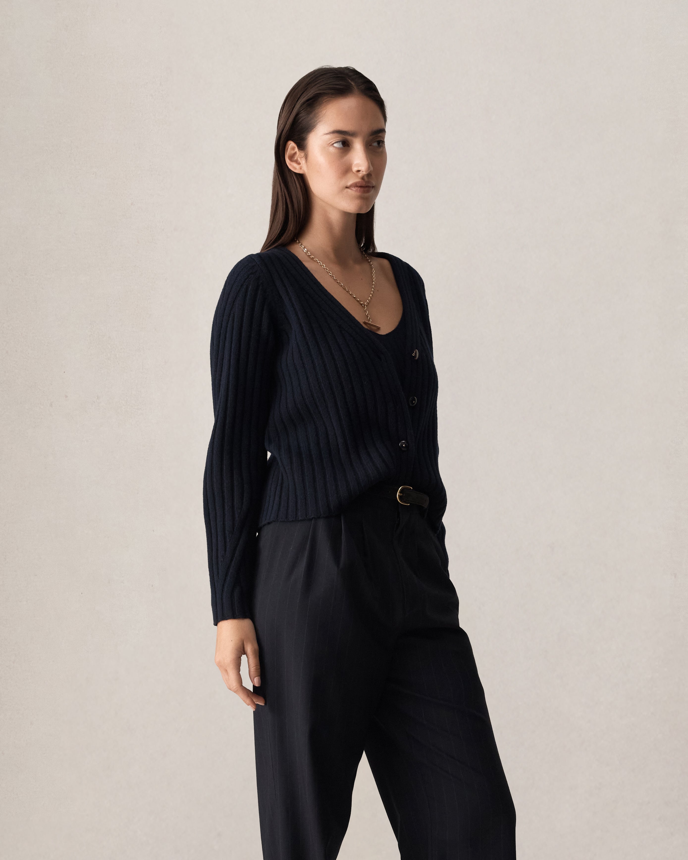 Eloise Cardigan - Navy