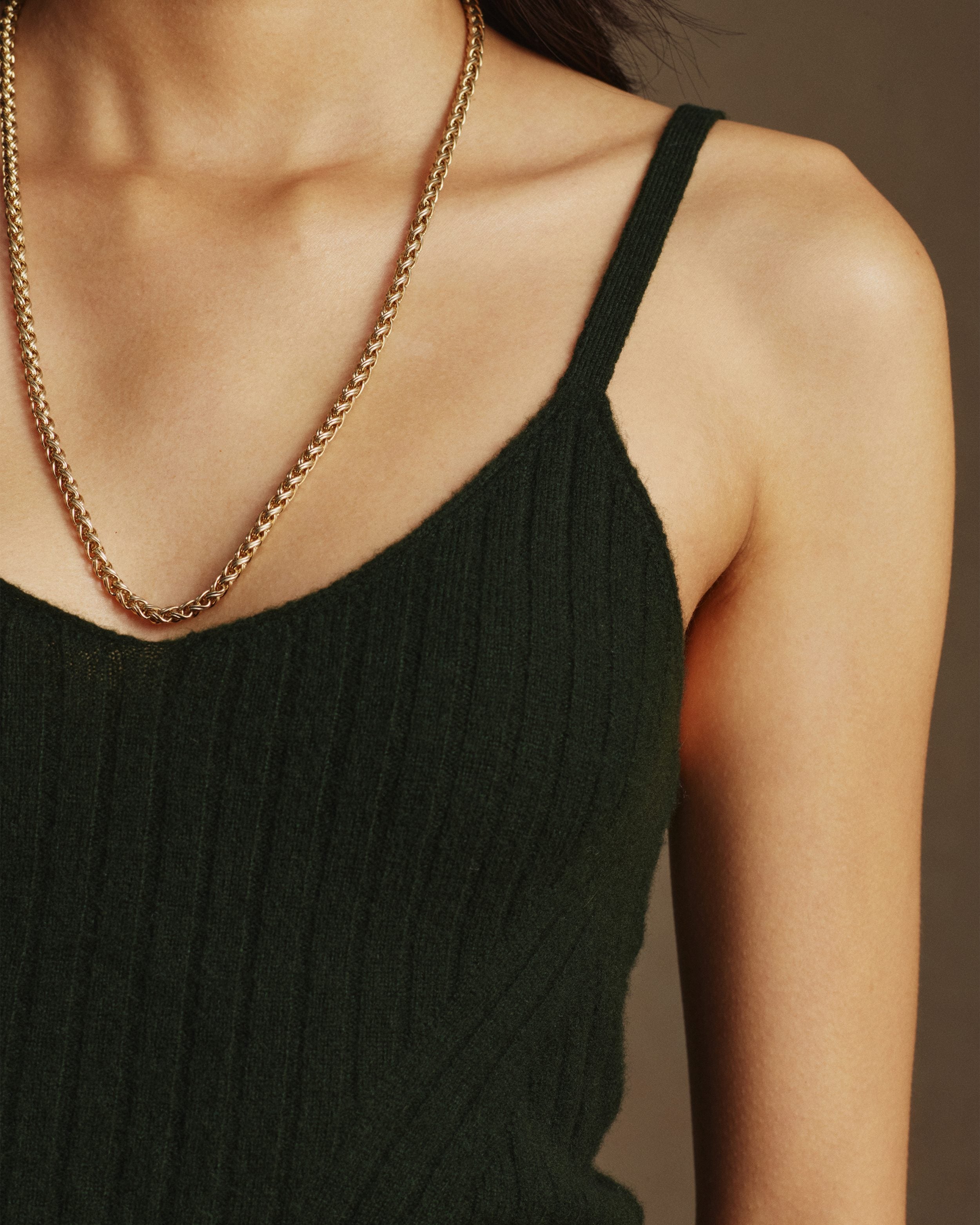 Eloise Tank - Forest Green