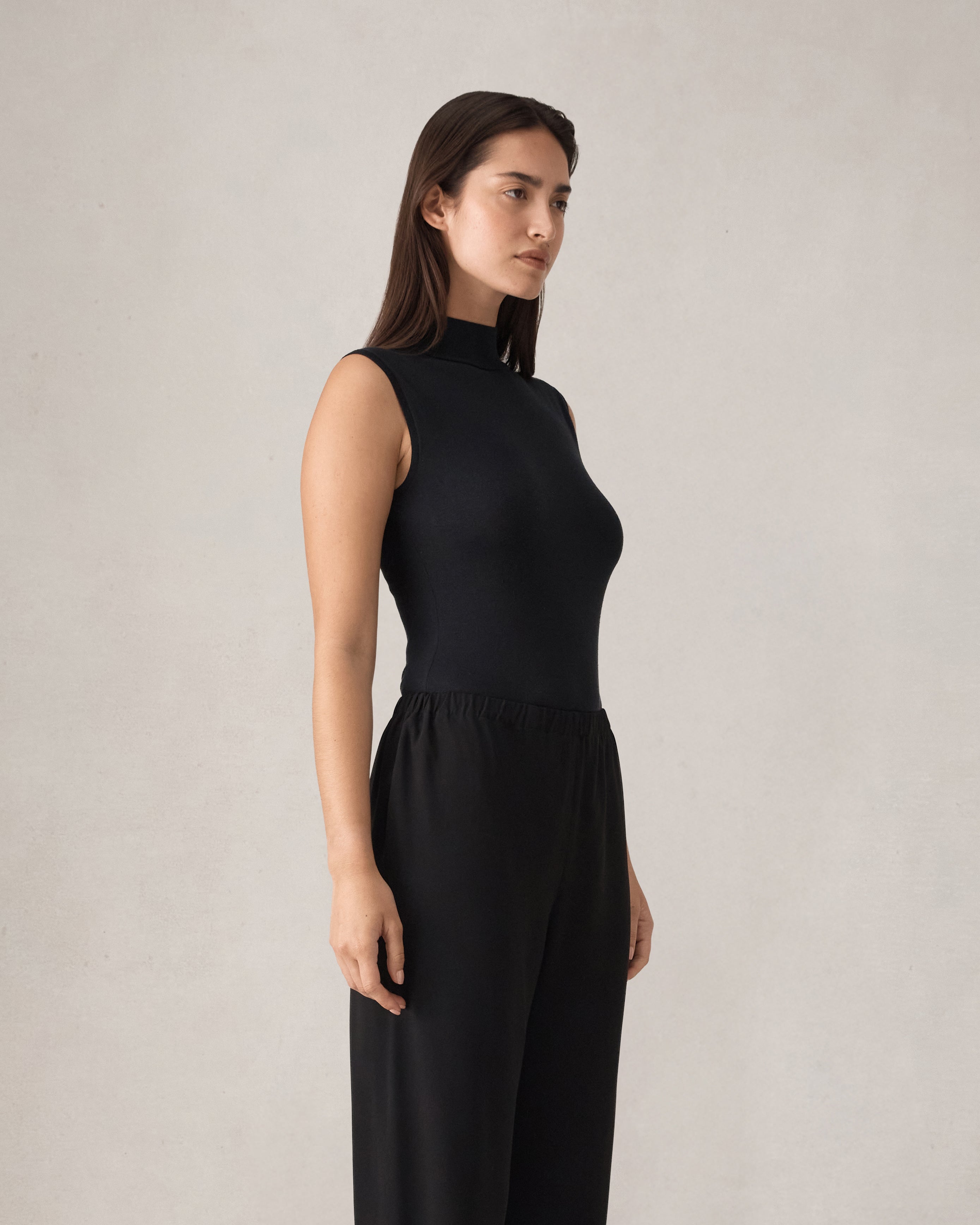 Esther Knit Body Suit - Black