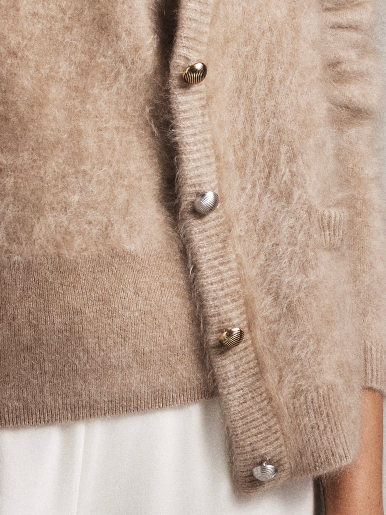 Claudia Cardigan - Taupe