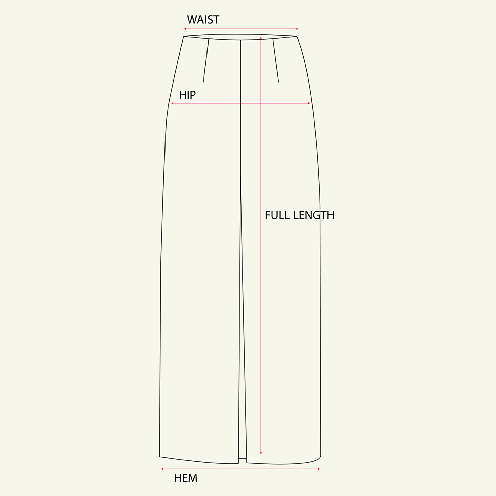 Agnès Skirt - Frost measurements