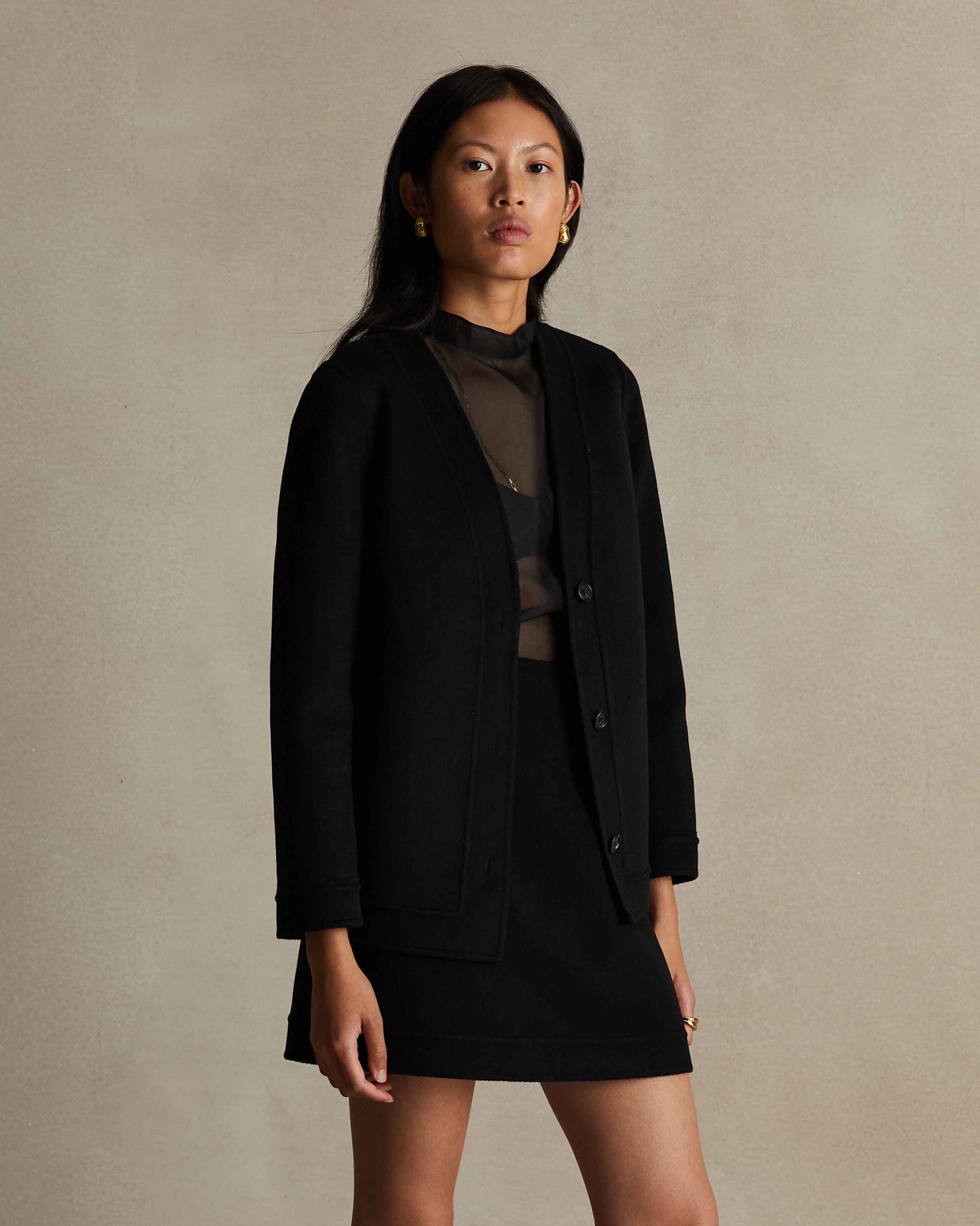 Elsa Jacket - Black | P Johnson