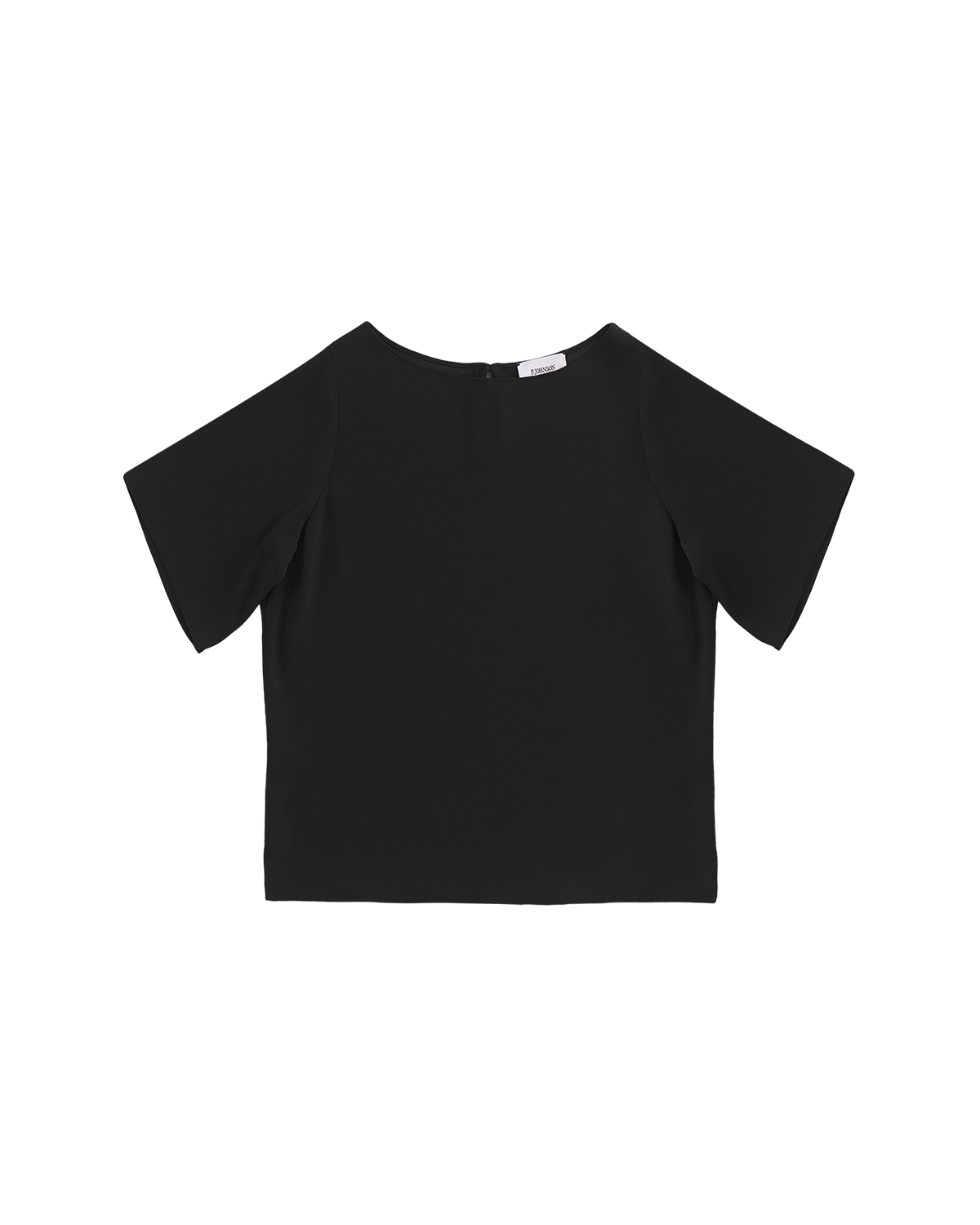 Boat Neck Top - Black