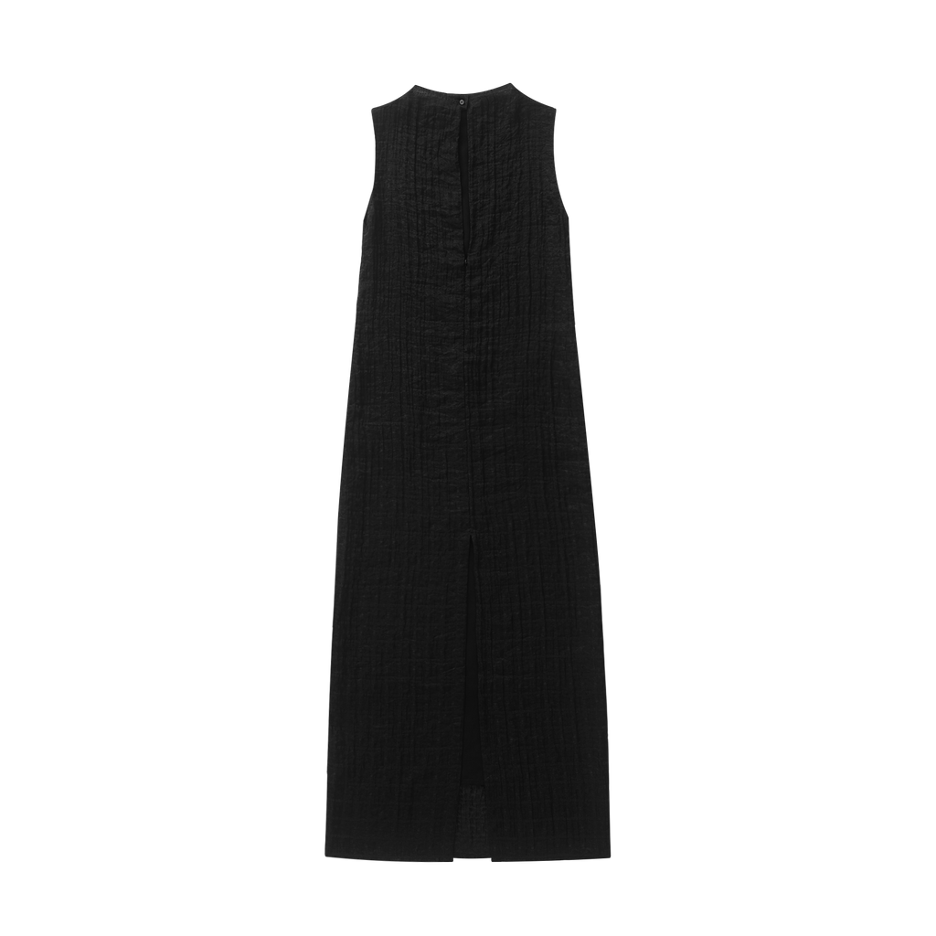 Mara Boat Neck Maxi Dress - Black