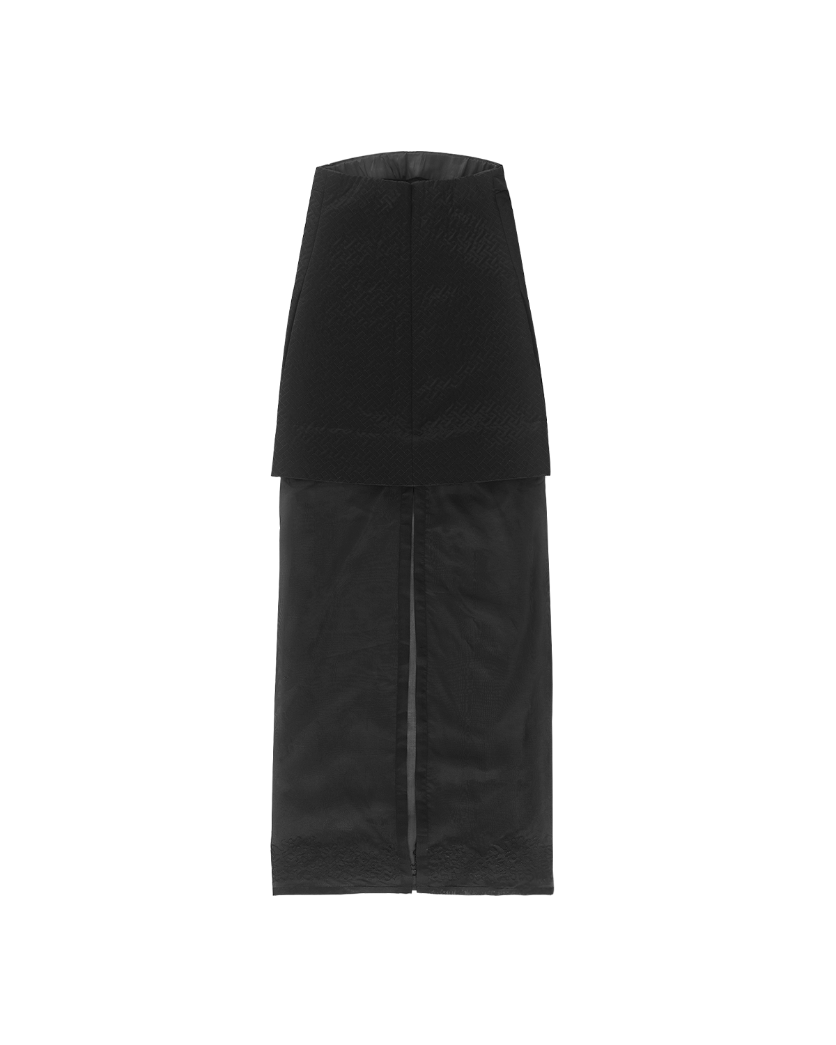 Sabine Strapless Quilted Dress - Black