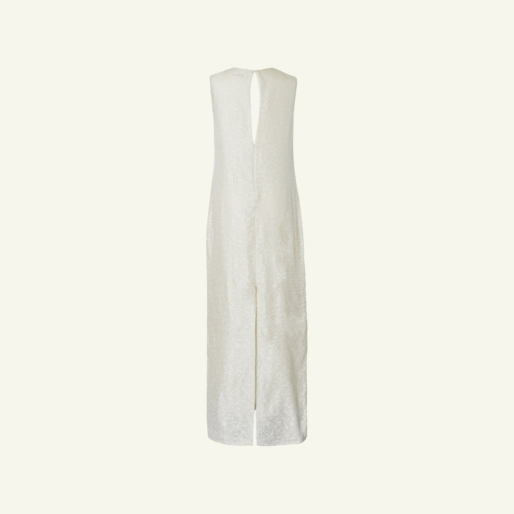 Mara Boat Neck Maxi Dress - Cloud
