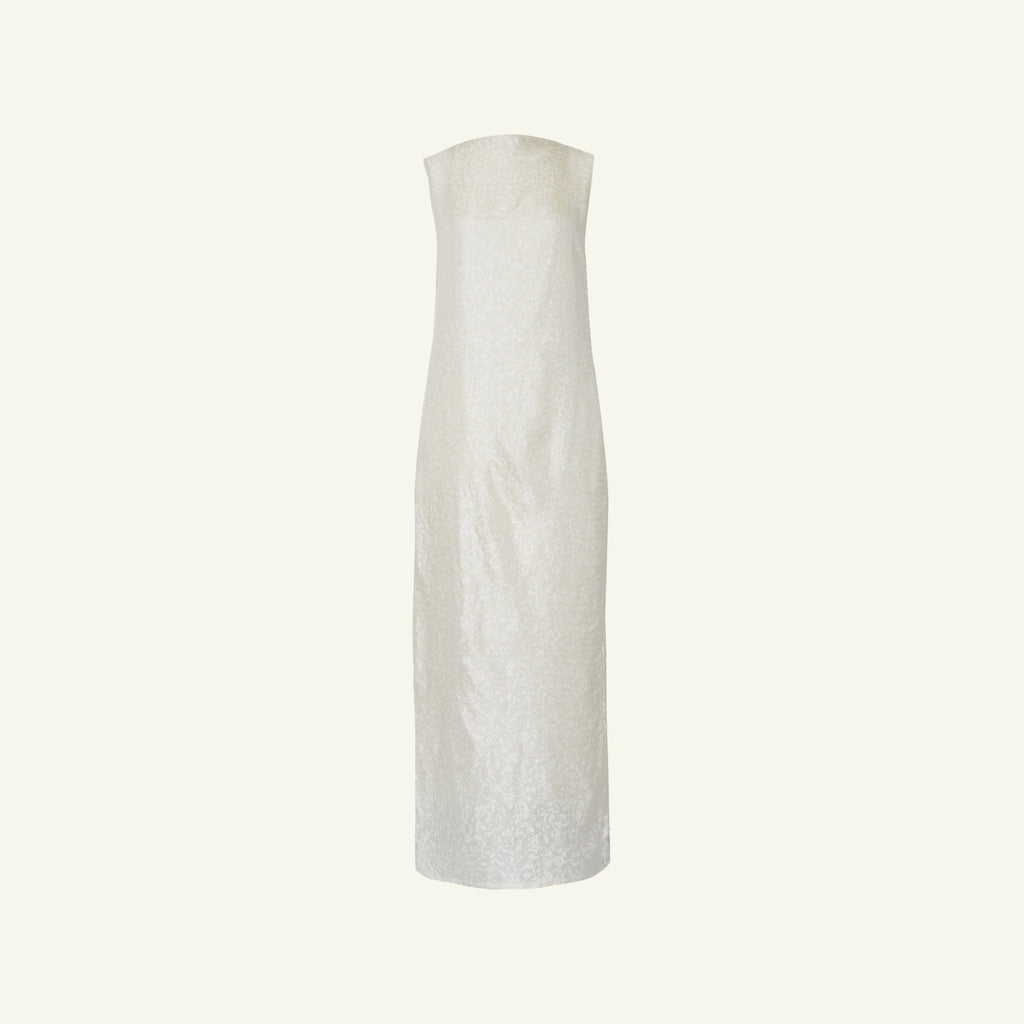 Mara Boat Neck Maxi Dress - Cloud