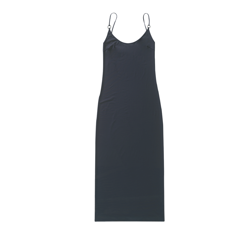 Caroline Slip Dress - Oily Blue