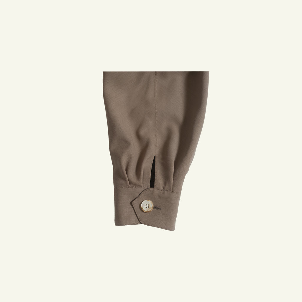Reine Reversible Jacket - Dark Moss & Taupe