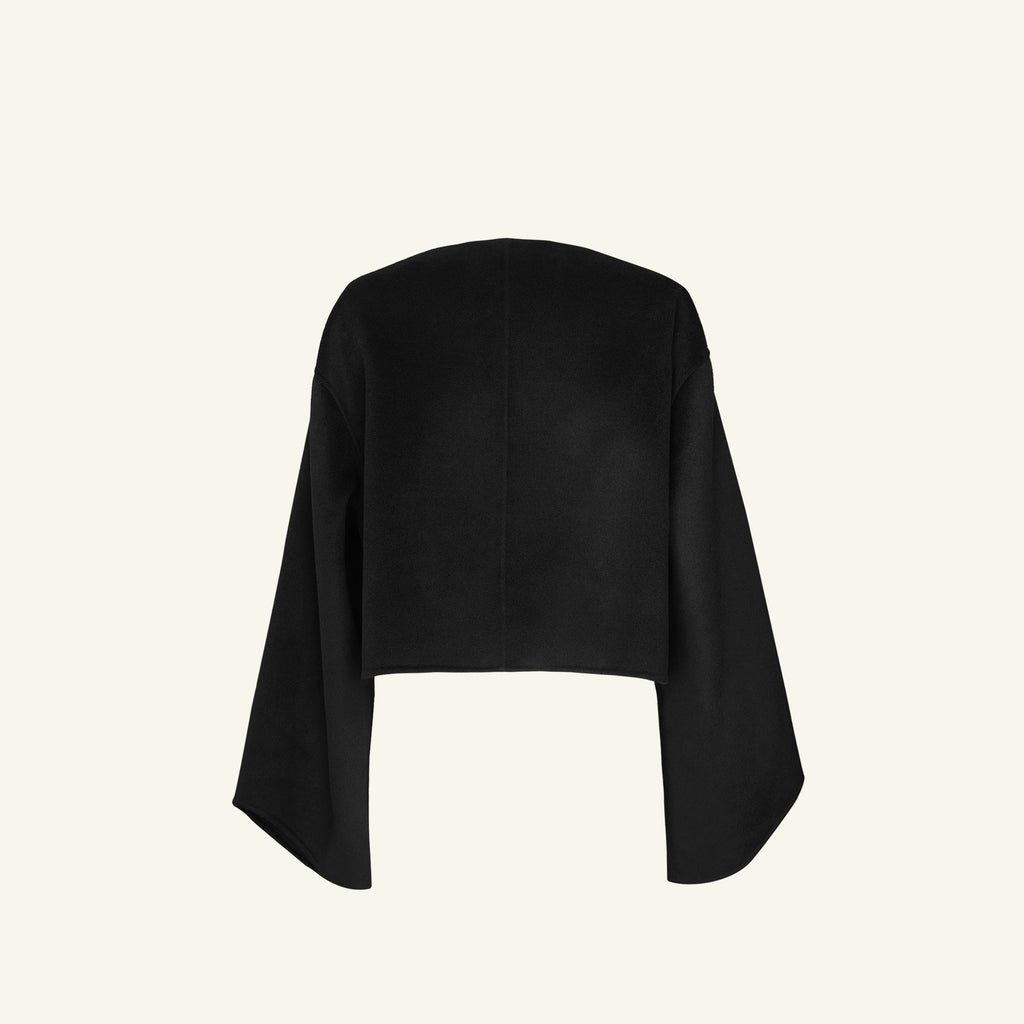 Rosie Cropped Jacket - Black