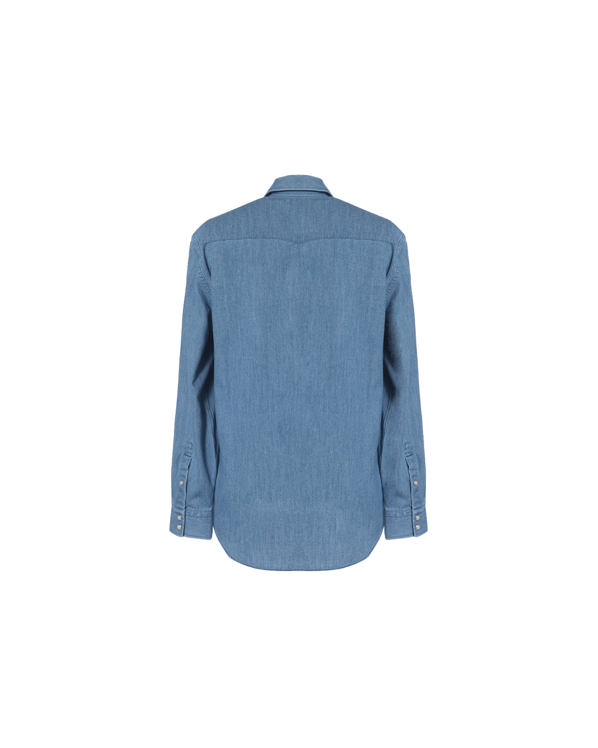 Femme Western Shirt - Light Denim