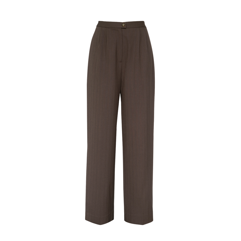 Lou Trouser - Nubuck Brown