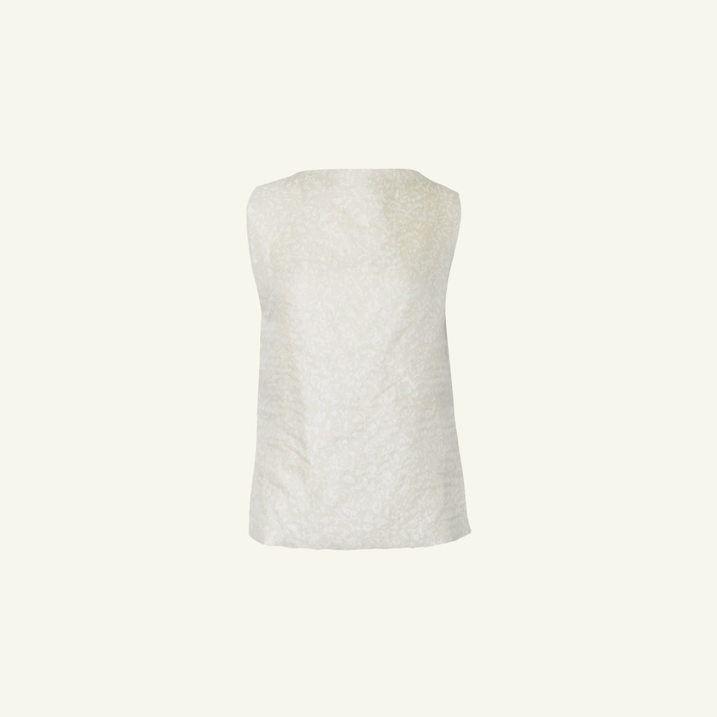 Mara Boat Neck Top - Cloud