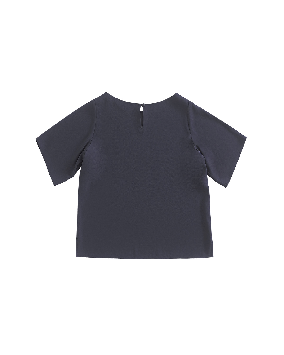 Boat Neck Top - Oily Blue