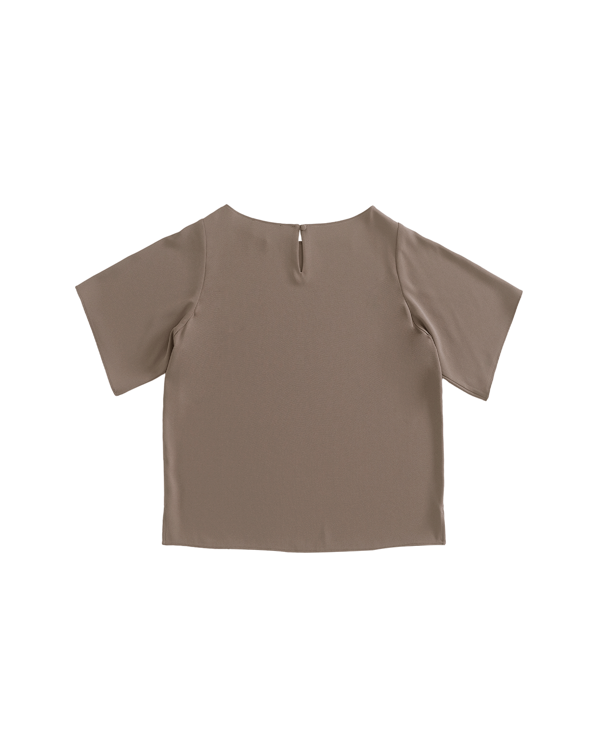 Boat Neck Top - Taupe
