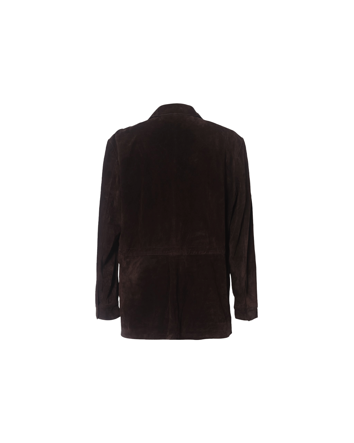 Suede Field Jacket - Bitter Chocolate
