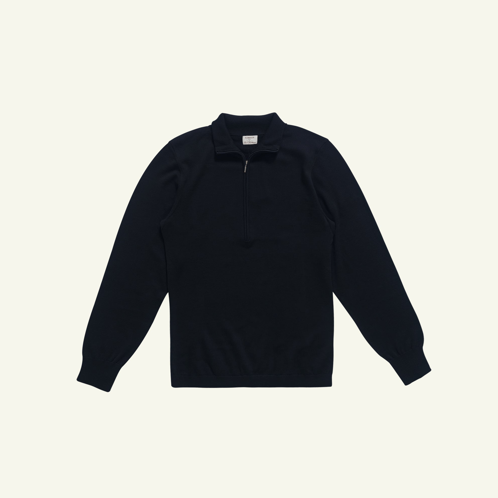 Merino Quarter Zip - Navy