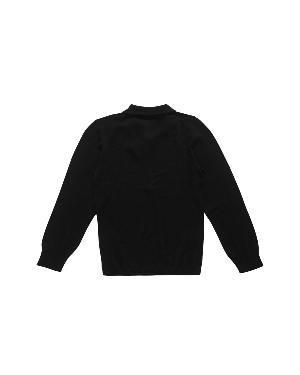 Merino Quarter Zip - Black