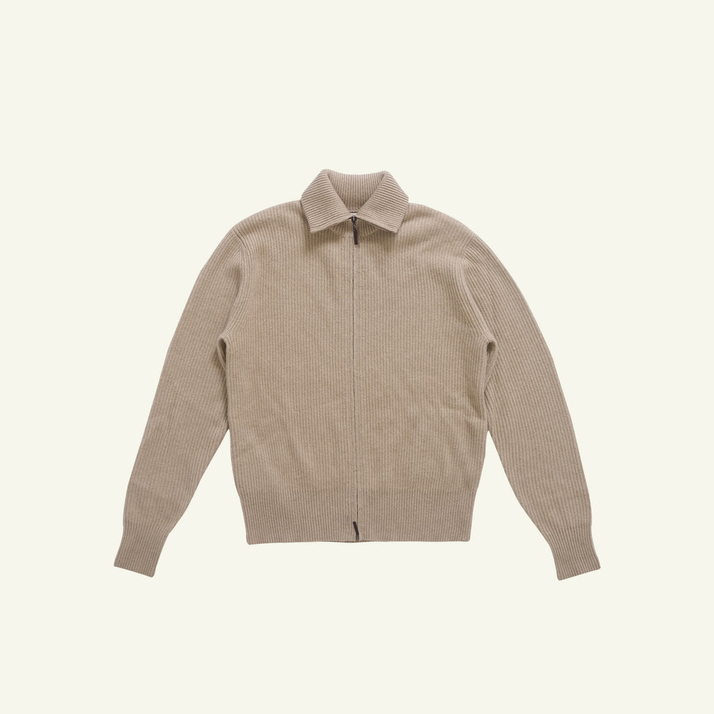 Royal Cashmere Cardigan - Oat