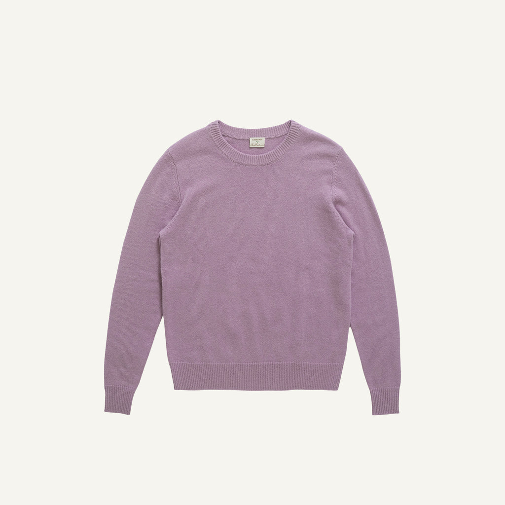 Cashmere Crew Neck - Lavender