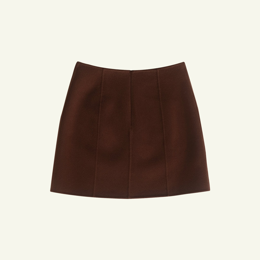 Rosie Mini Skirt - Chestnut