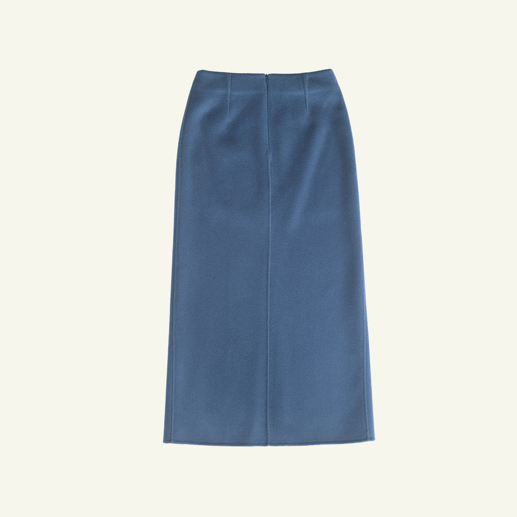 Martina Maxi Skirt - Aegean Blue