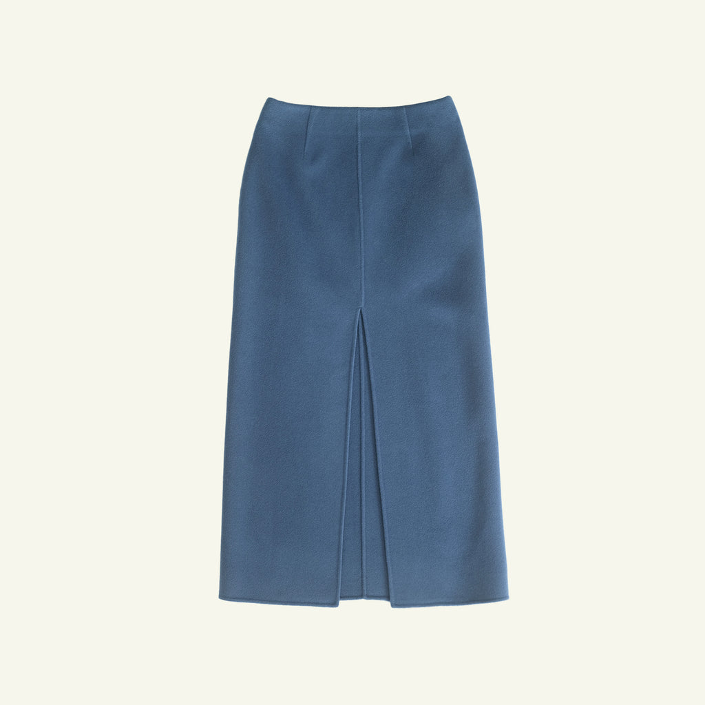 Martina Maxi Skirt - Aegean Blue