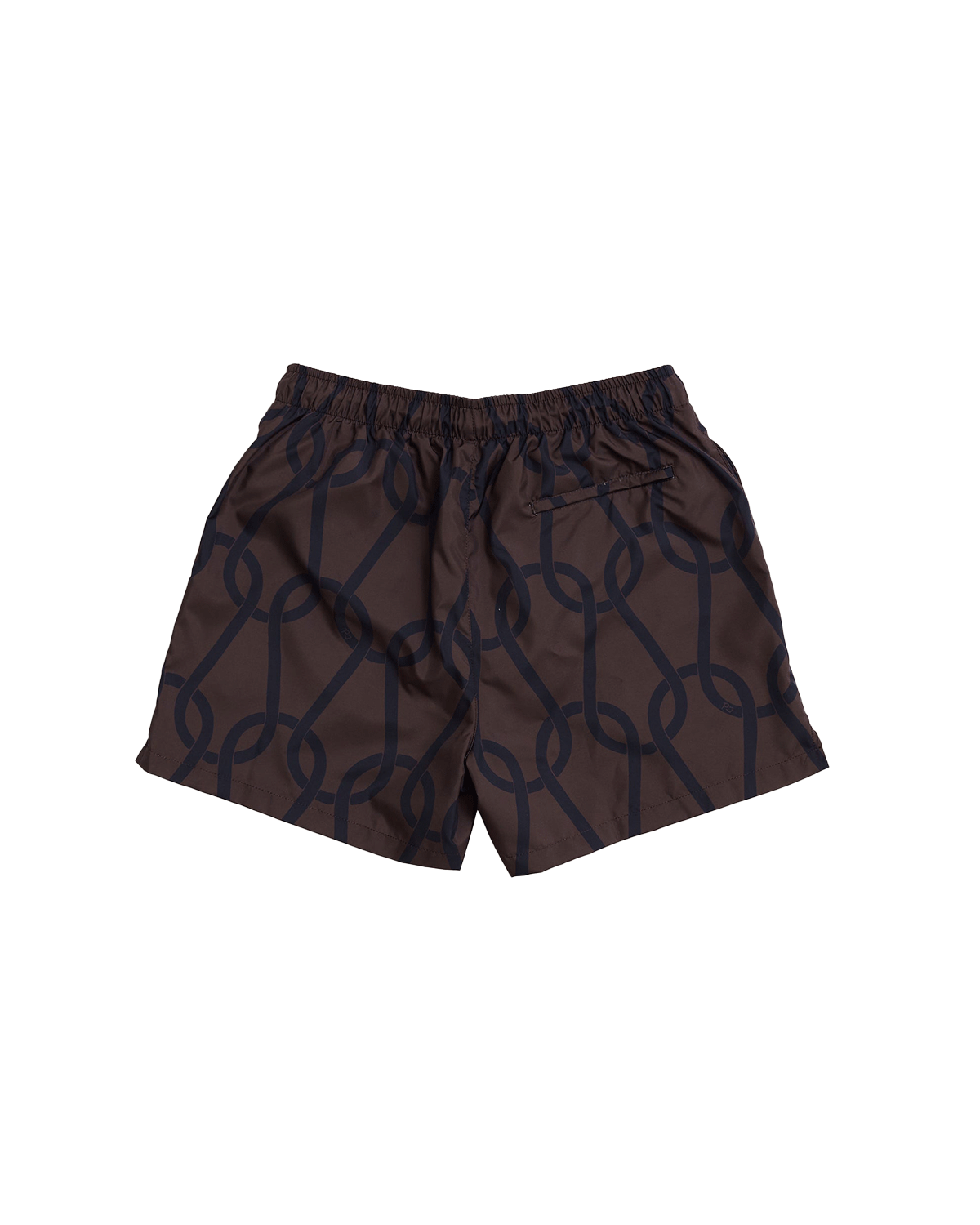 Chainmail Swim Short - Chocolate