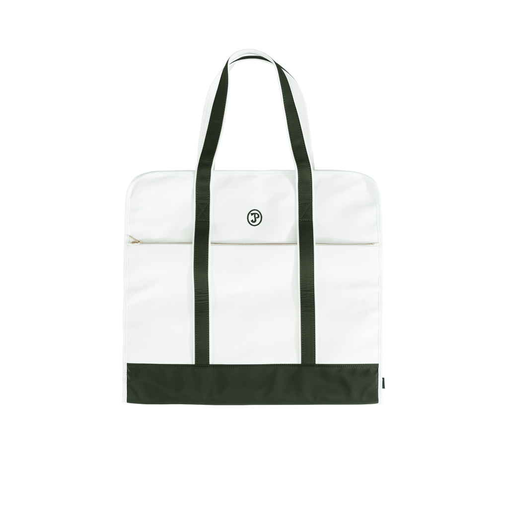 Suit Travel Bag - Off White / Olive